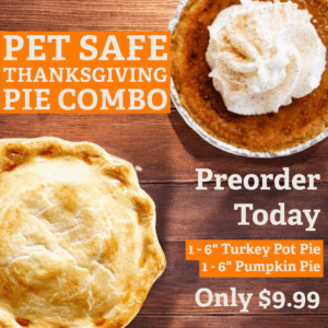 Pet-safe Thanksgiving Pie Combo PRE-ORDER