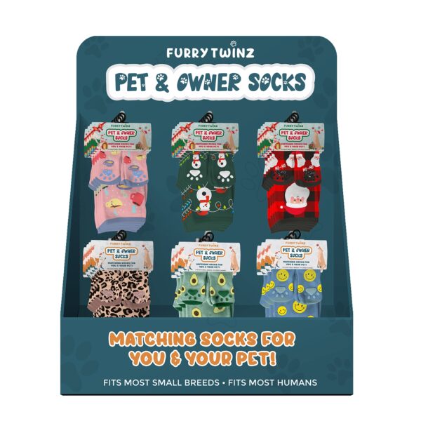 Holiday Pet & Owner Socks