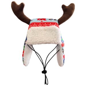 Ugly Sweater Antler Hat with Snugfit