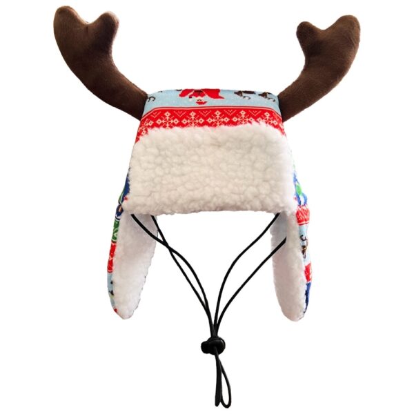 Ugly Sweater Antler Hat with Snugfit
