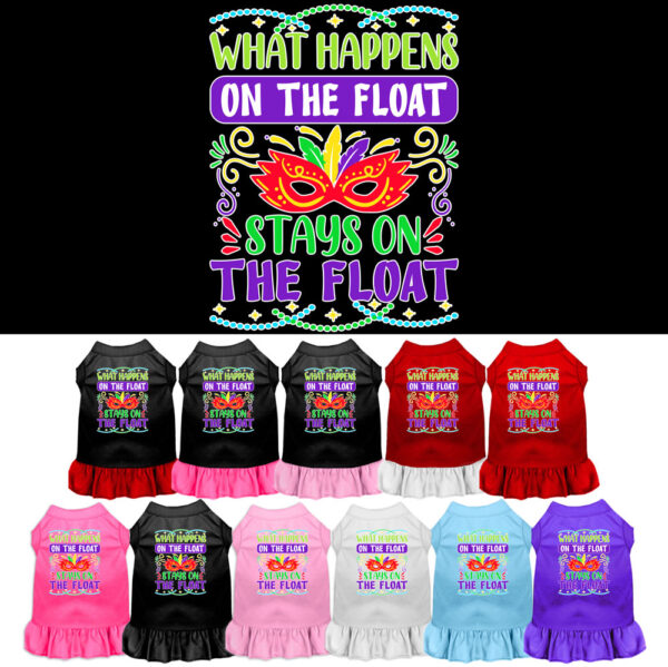 What Happens On the Float Purple Dog Dress