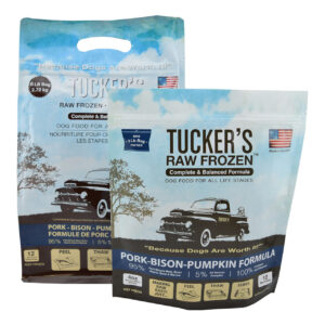 Tucker's Raw Frozen Pork - Bison - Pumpkin 6LB
