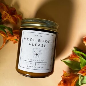 Bahati Pets -More Boops Please - 8oz Soy Candle