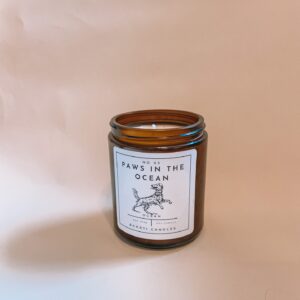 Bahati Pets - Paws in the Ocean - 8 Ounce Candle