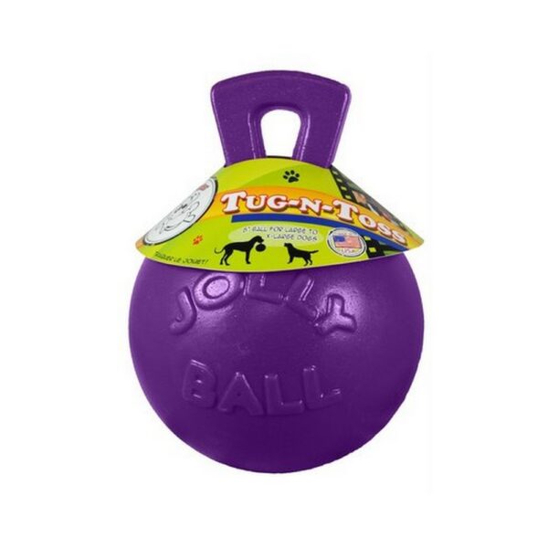 Jollypet Tug-N-Toss 4.5" Purple