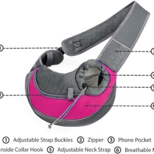Pet Dog Sling Carrier,Cat&Dog - Image 2