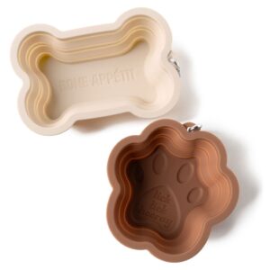 Modern Monkey Swag Collapsible Doggie Dish - Image 2