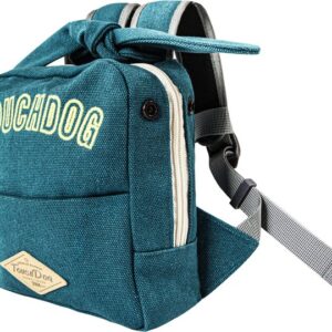 TOUCHDOG Backpack and Harness Blue