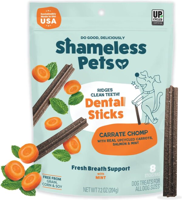 Shameless Pets Dental Sticks Carrate Chomp