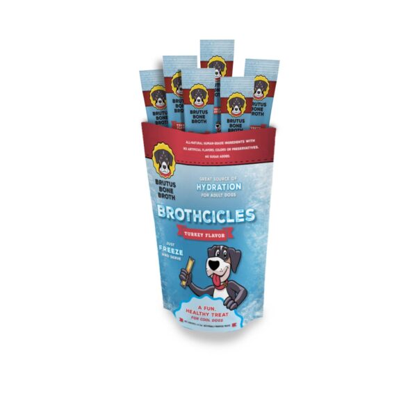 Brutus Broth Turkey Brothcicles 6-Pack Pouch